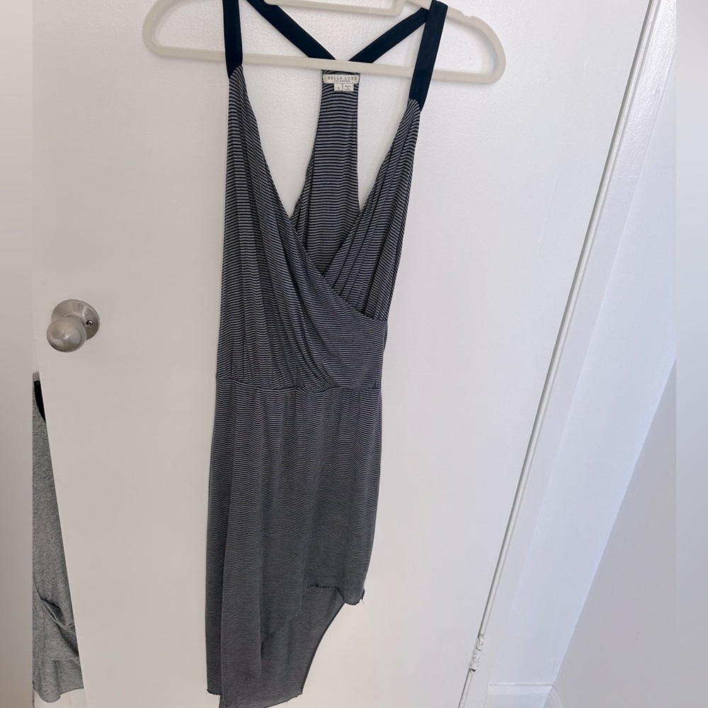 Fashionable blue and white one of kind summer dress!